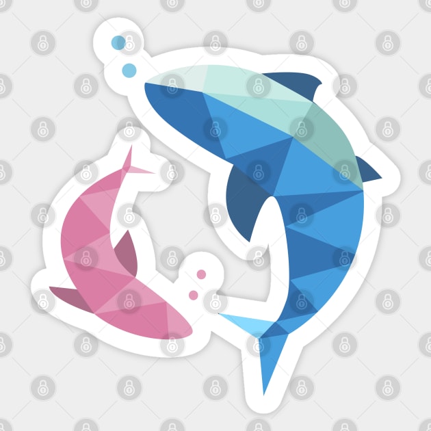 Whales Sticker by peekxel